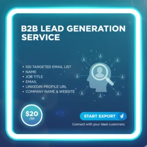 B2B Lead Generation service